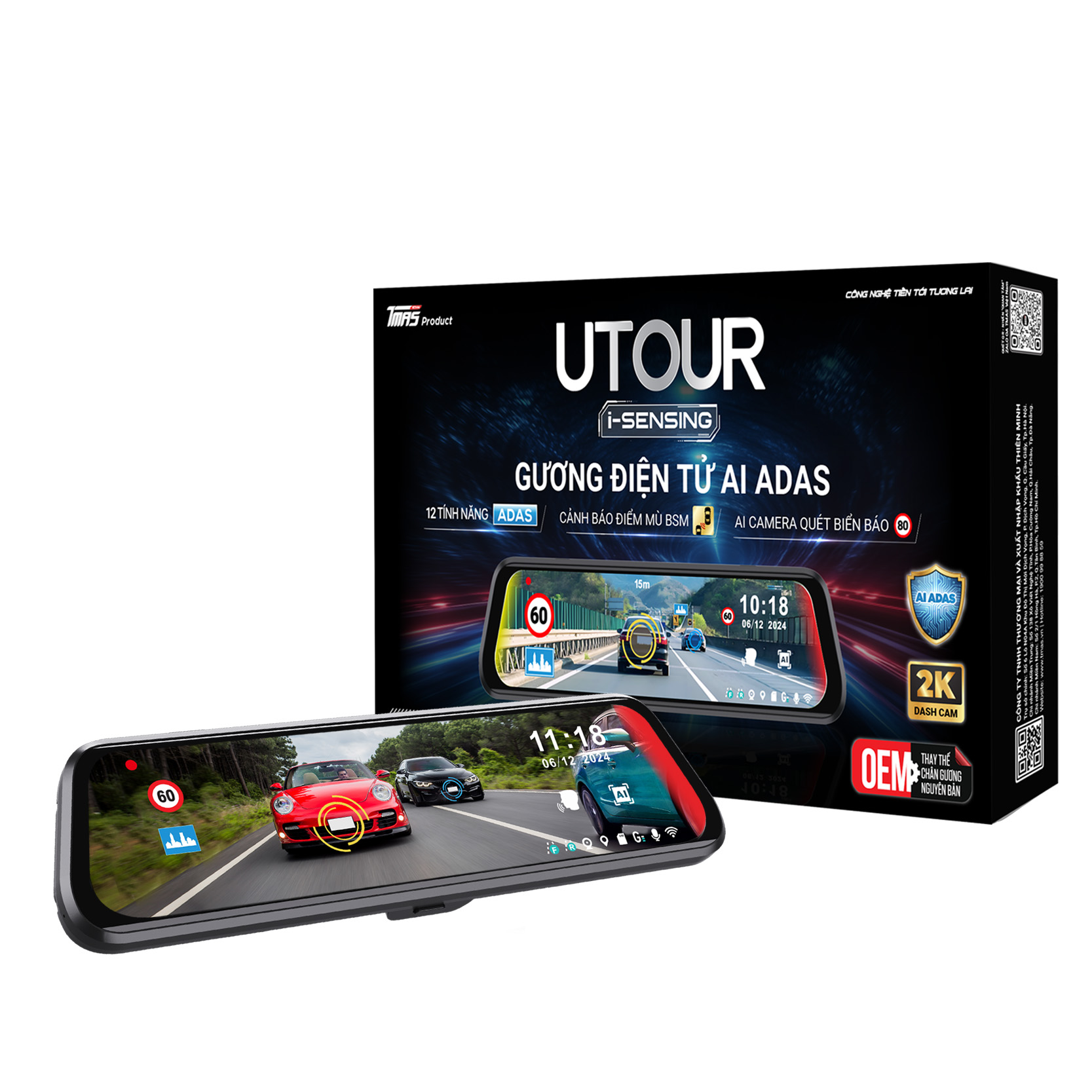 Gương điện tử AI UTOUR