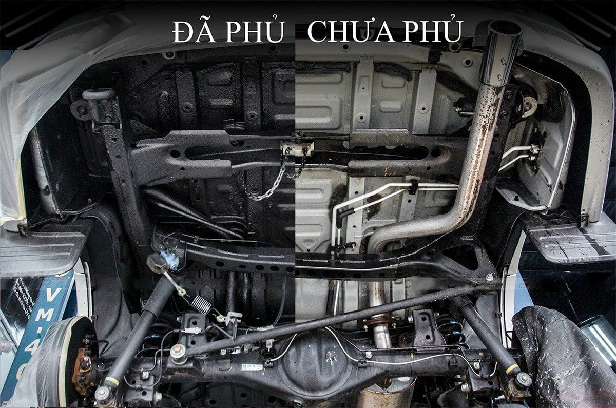 Phủ gầm xe ô tô có tác hại gì không?