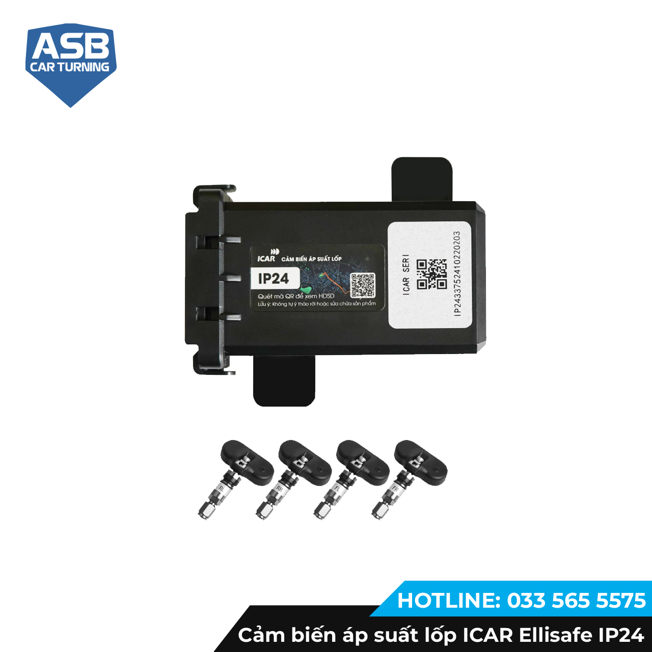 Cảm biến áp suất lốp ICAR Ellisafe IP24