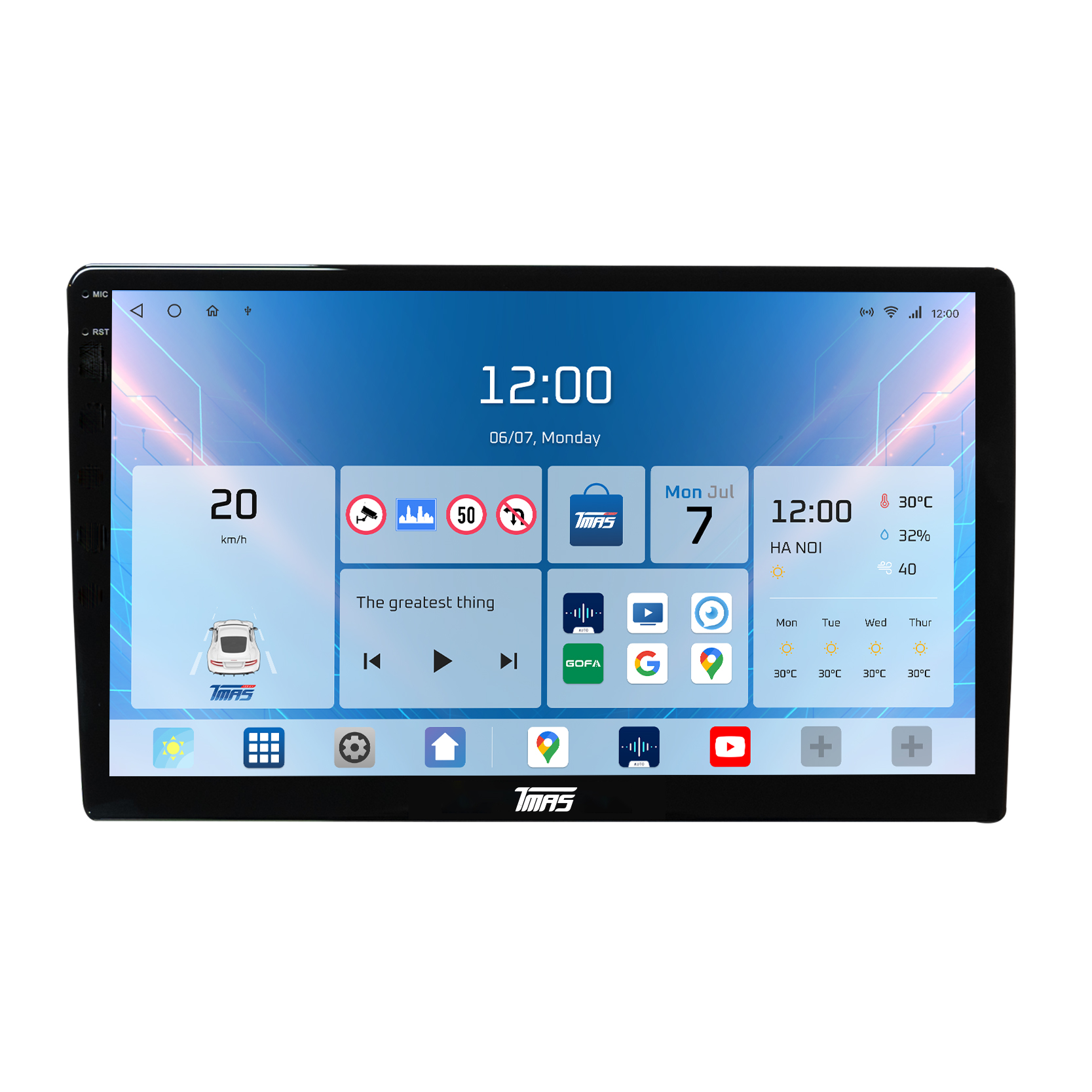 Màn hình Android TMAS T500 2K