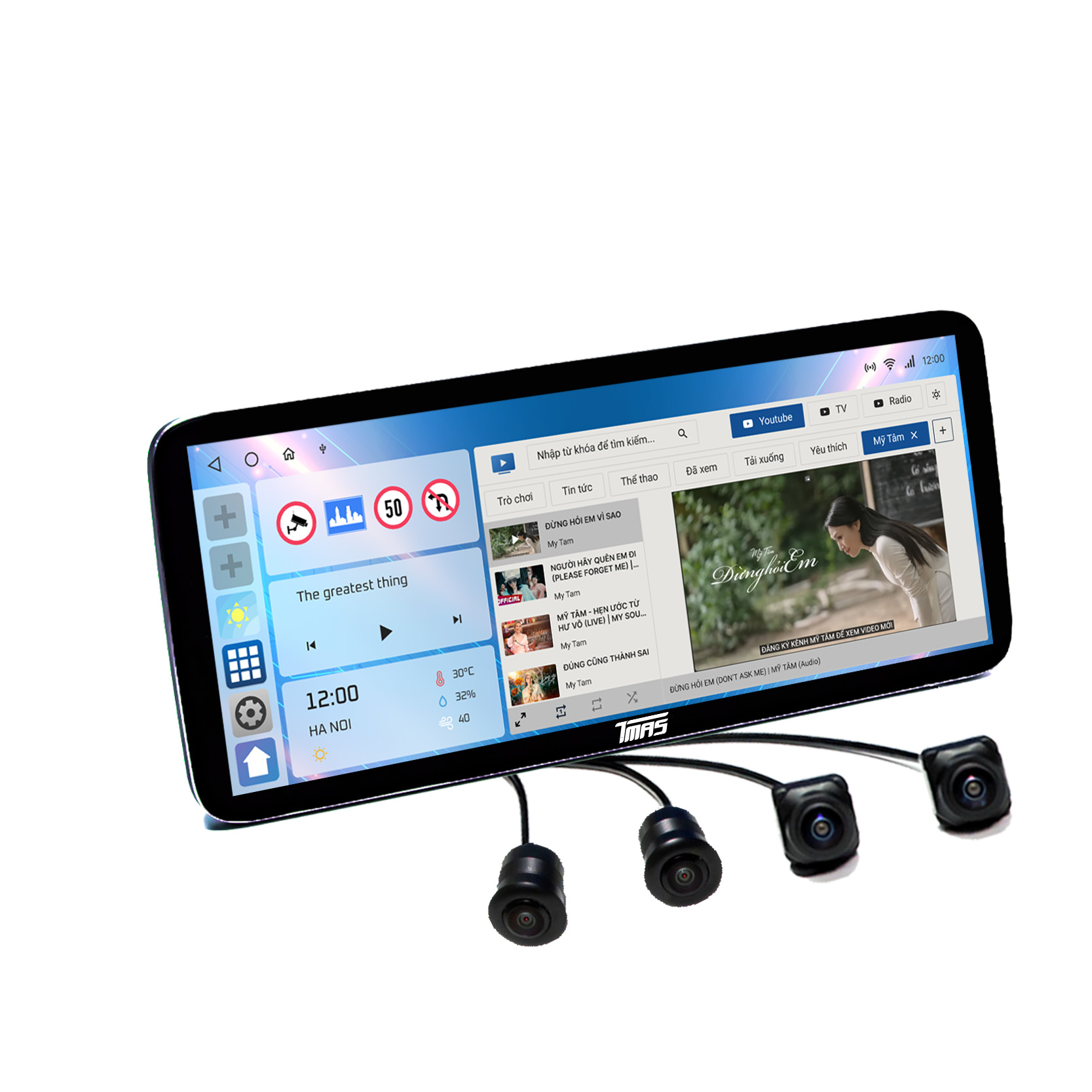 Màn hình liền camera 360 TMAS Safeview T600 LUX