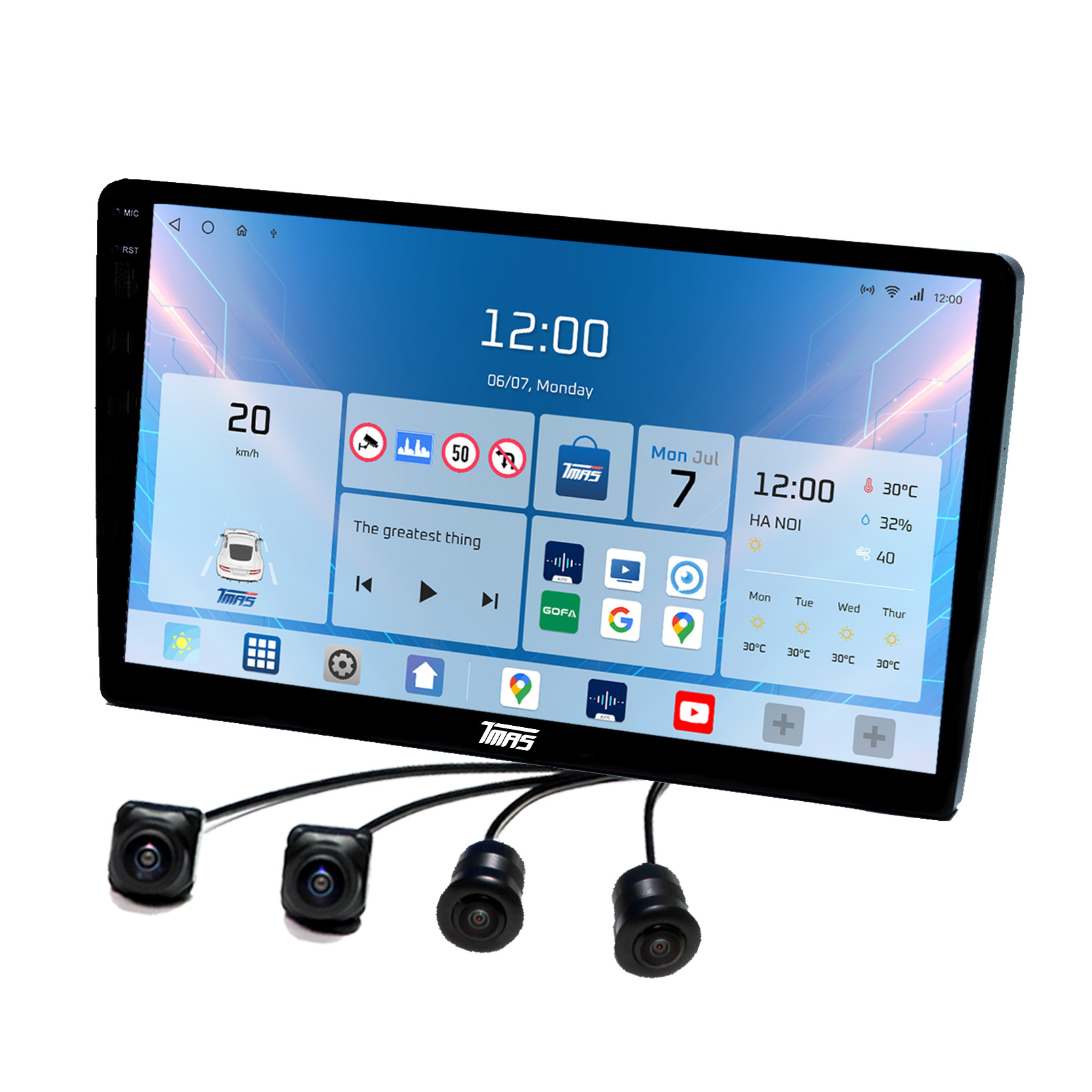 Màn hình liền camera 360 TMAS Safeview T600 2K