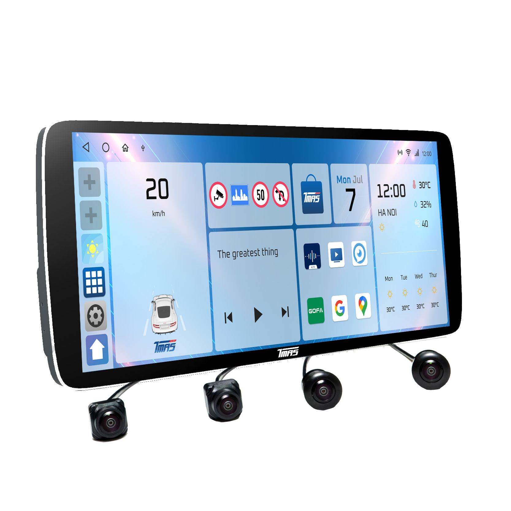 Màn hình liền camera 360 TMAS Safeview T600 PLUS