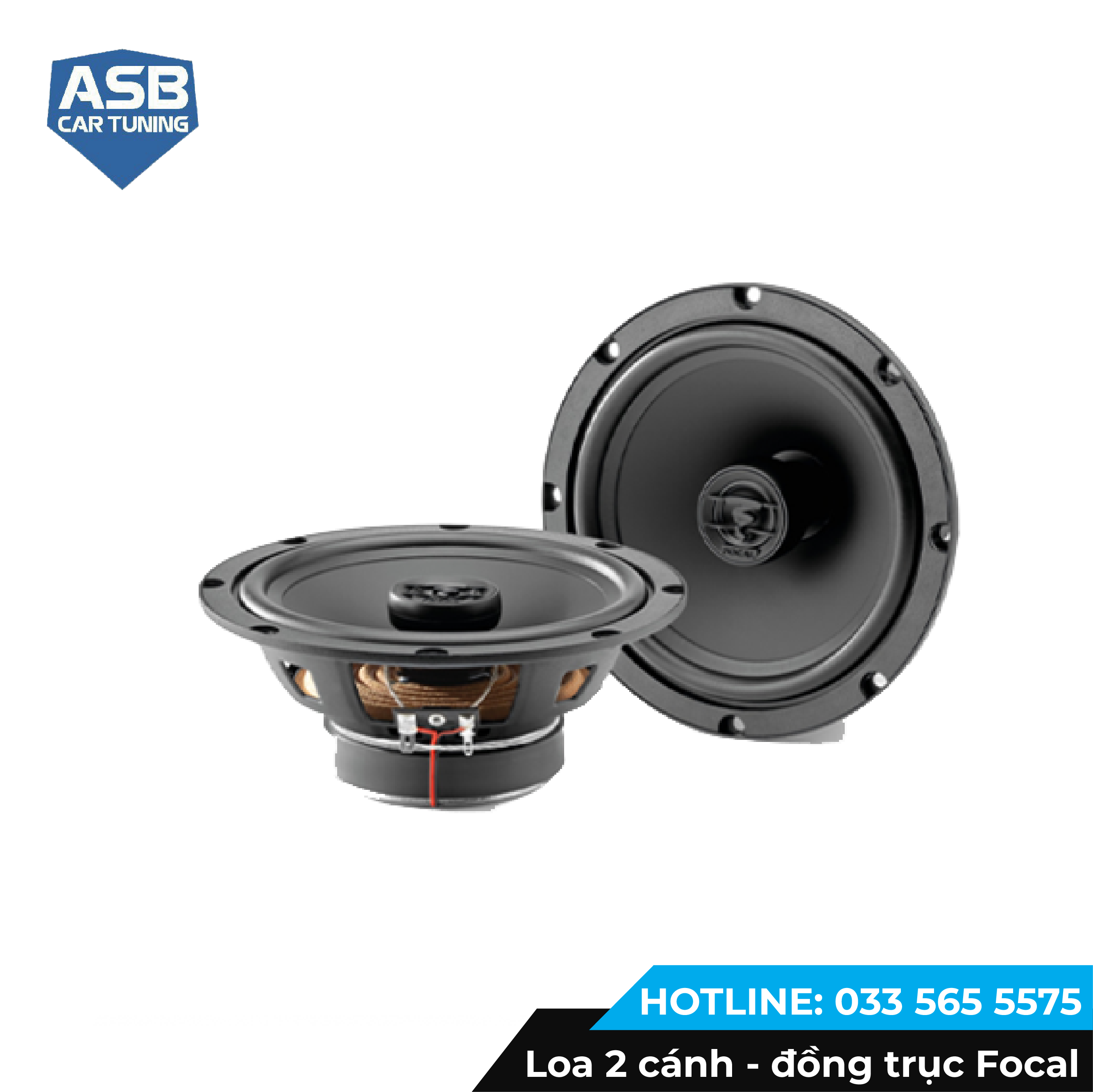 Loa cánh đồng trục 2 - way Focal 165 AC