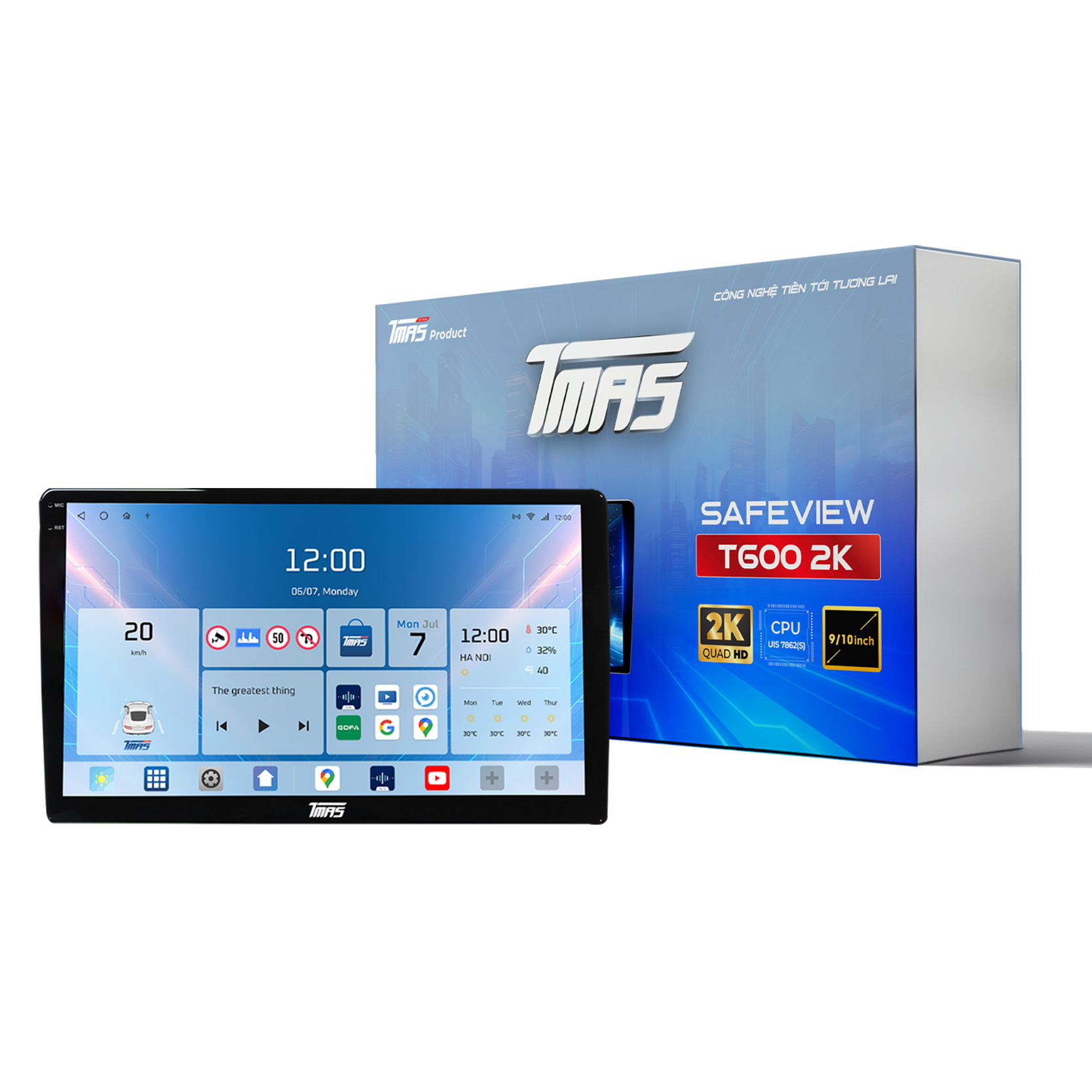 Màn hình Android TMAS T600 2K