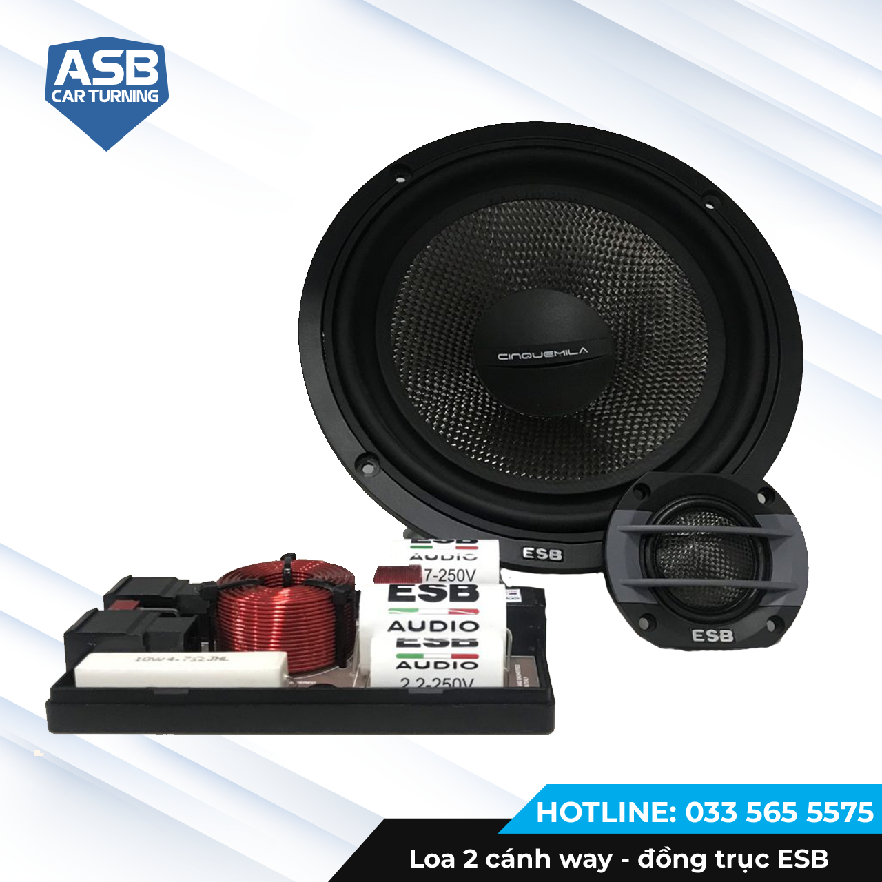 Loa hai cánh way đồng trục ESB 5.6K2