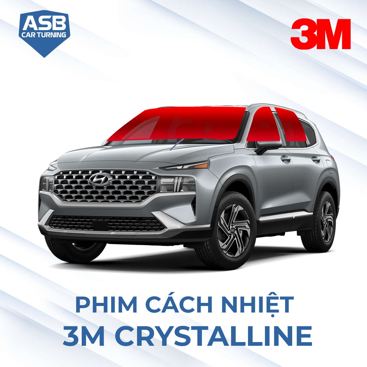 Phim cách nhiệt 3M Crystalline