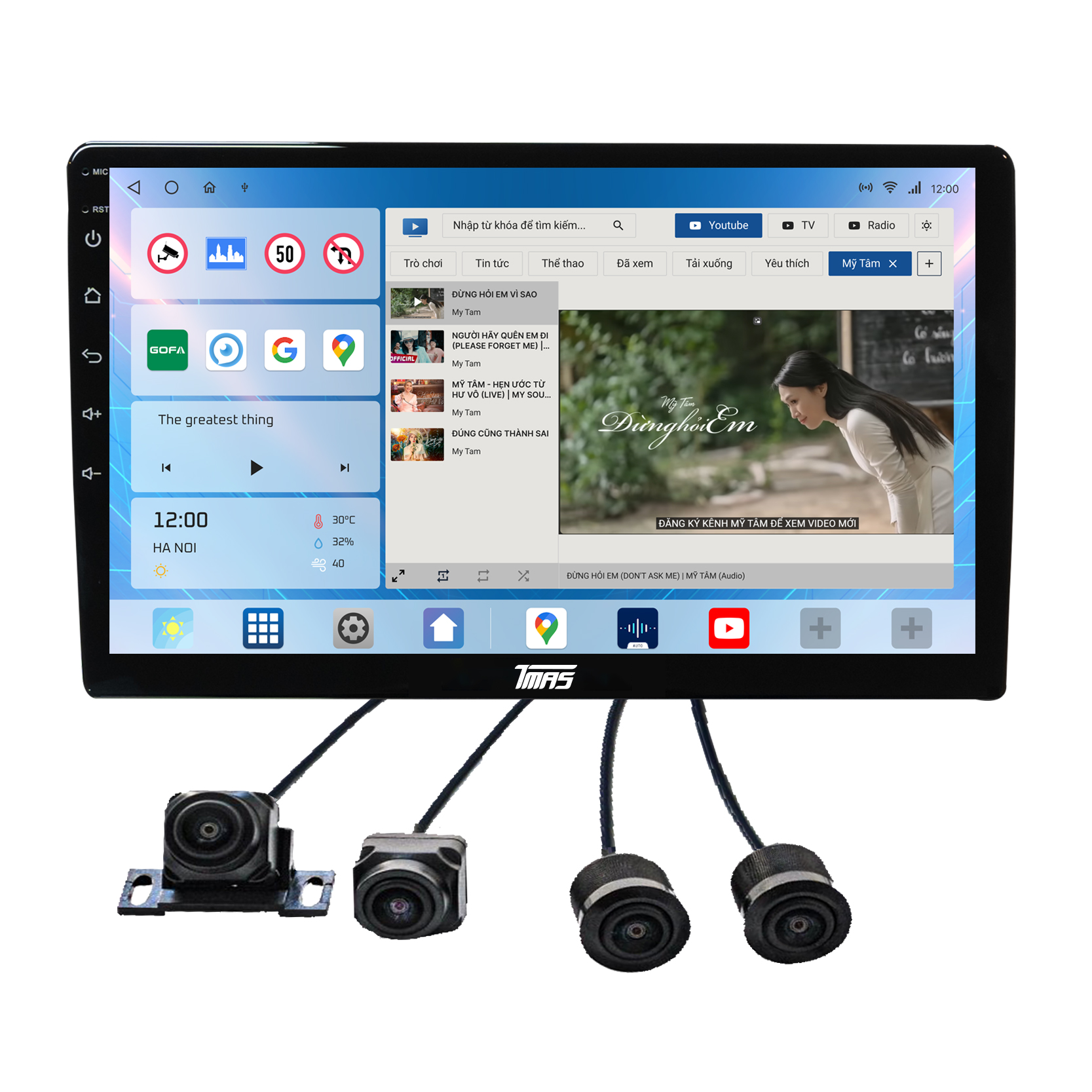 Màn hình liền camera 360 TMAS T500 PRO 2K