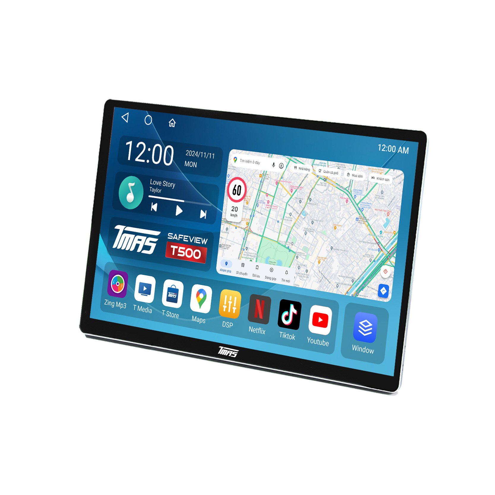 Màn hình Android TMAS T500 MAX - 13 inch