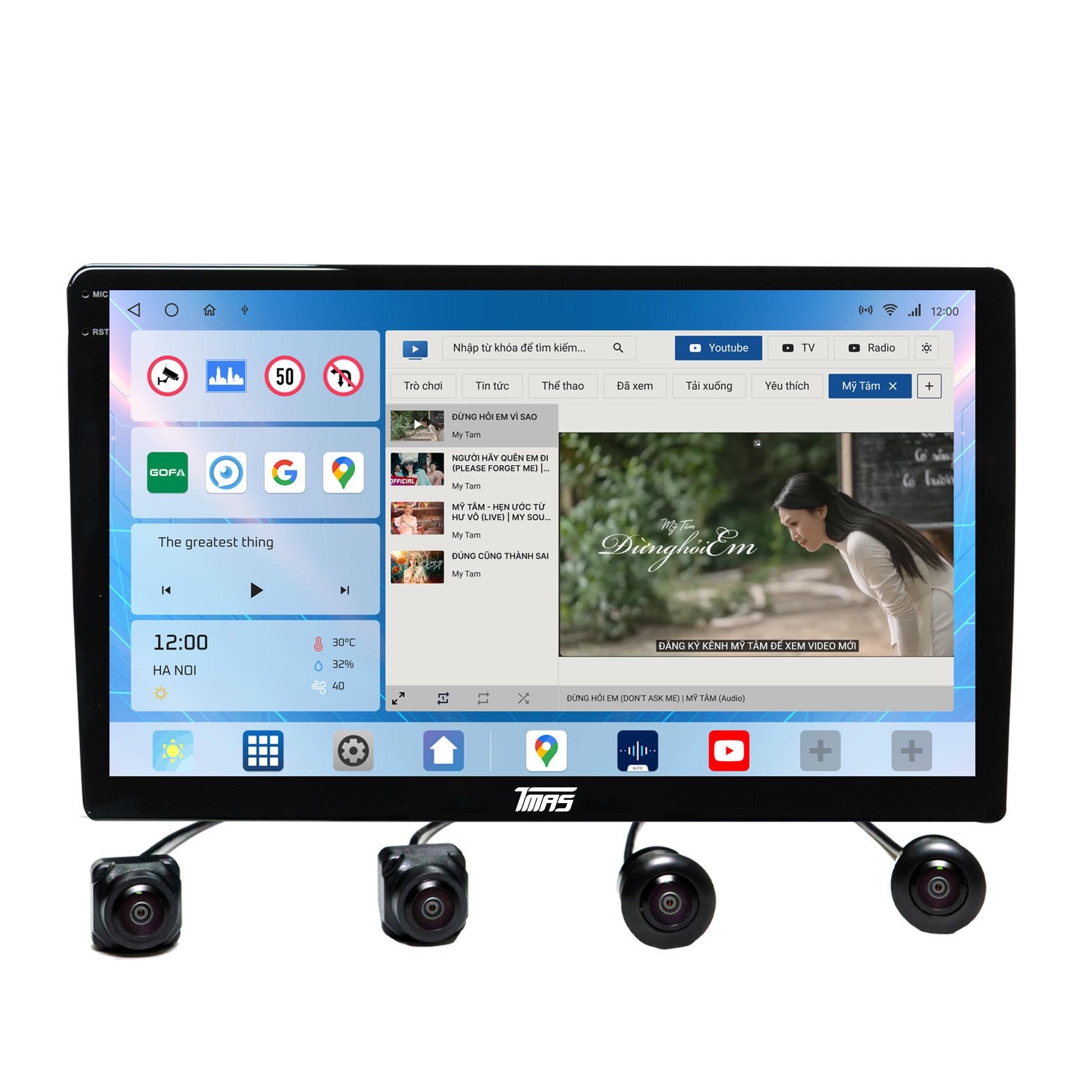 Màn hình liền camera 360 TMAS Safeview T600 2K
