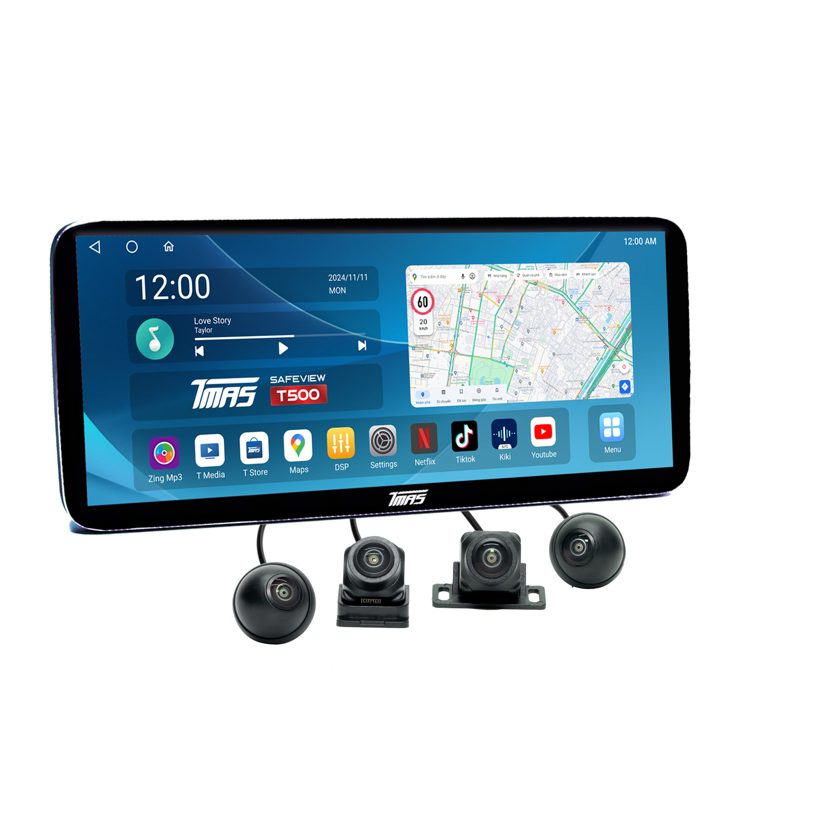 Màn hình liền camera 360 TMAS Safeview T500 LUX