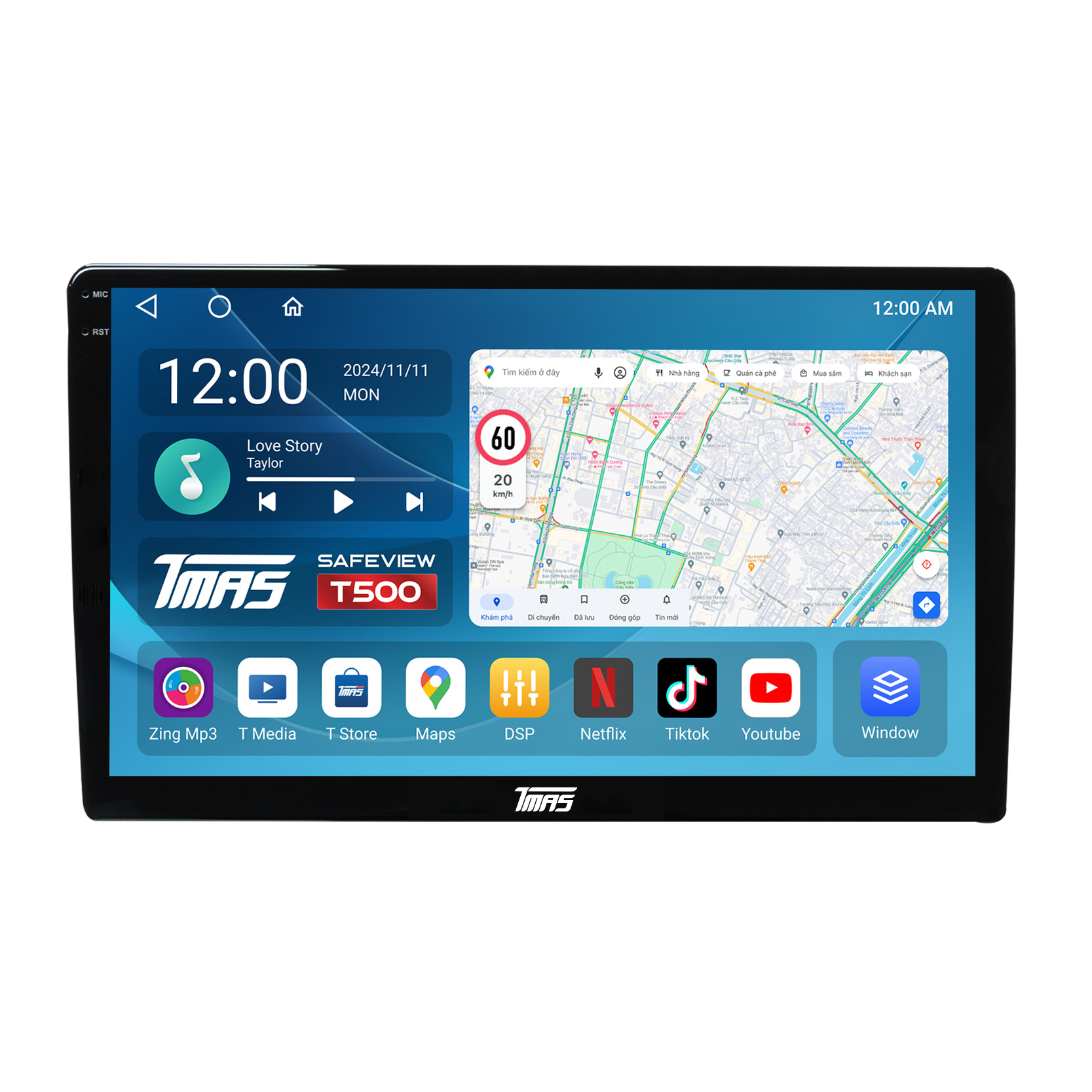 Màn hình Android TMAS T500 2K
