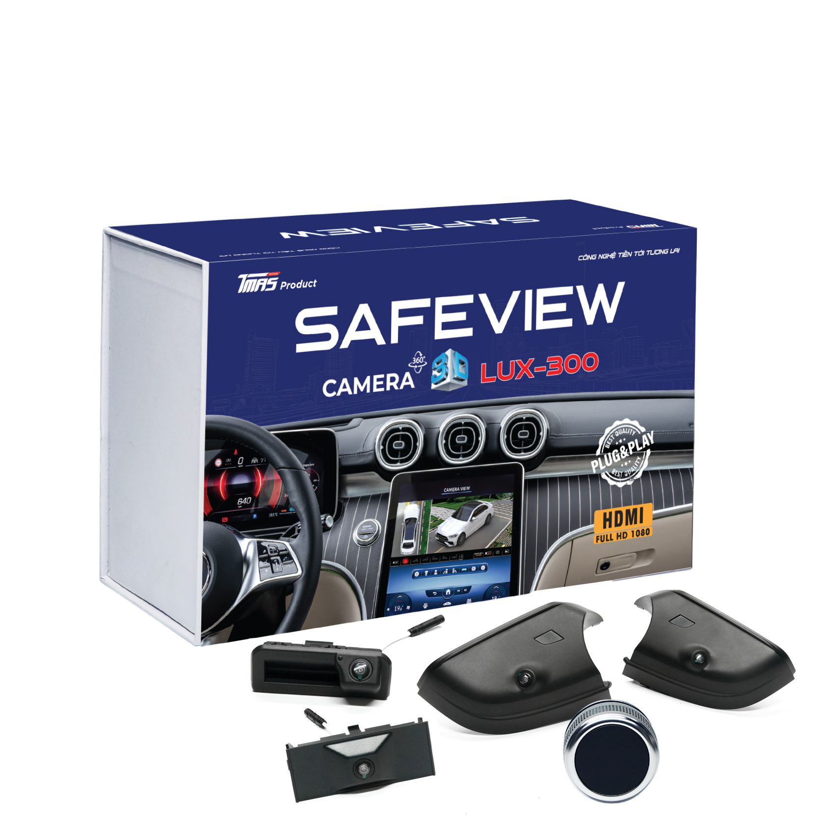 Camera 360 Safeview LUX - 300 dành riêng cho Mitsubishi Xforce