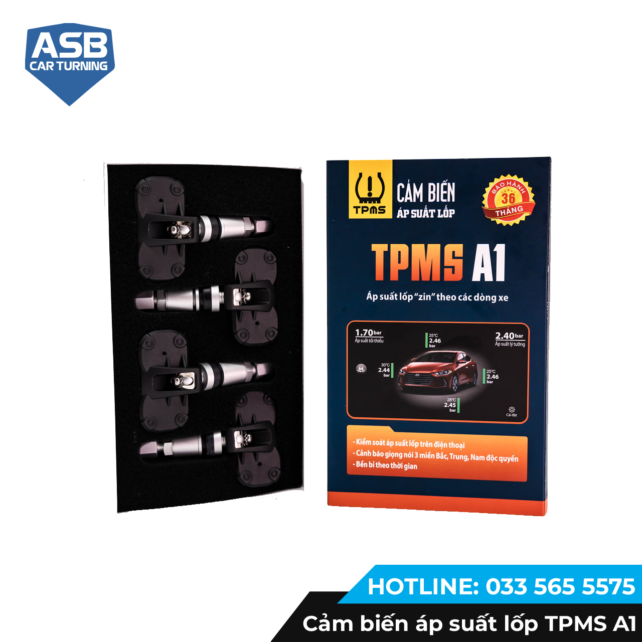 Cảm biến áp suất lốp TPMS A1