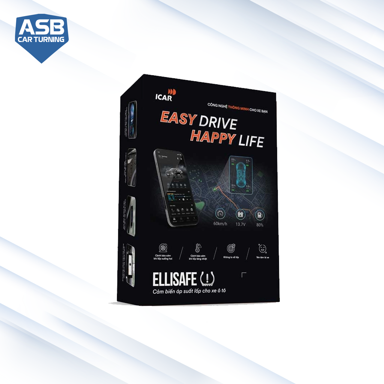 Cảm biến áp suất lốp ICAR Ellisafe IP24