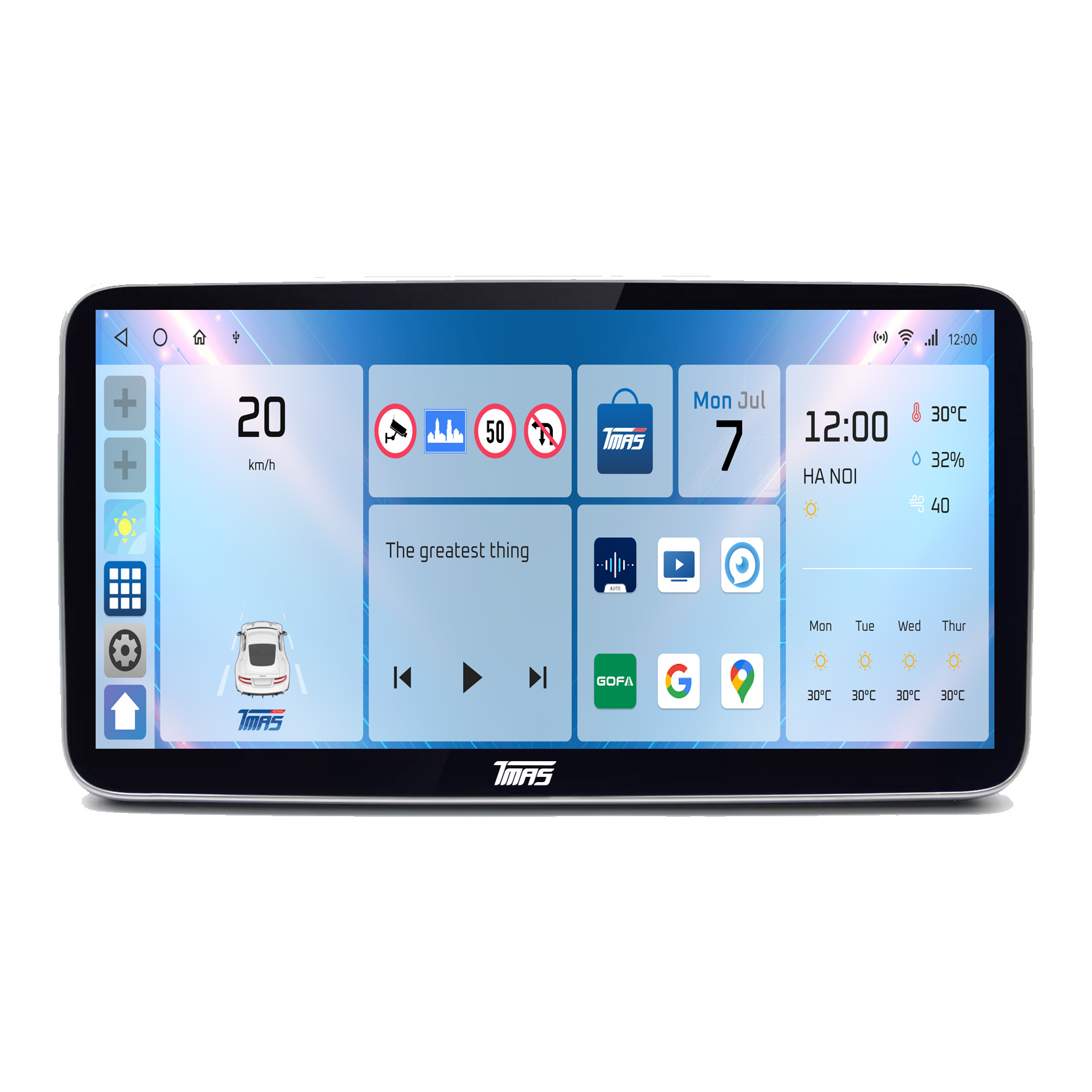 Màn hình Android TMAS Safeview T600 PLUS