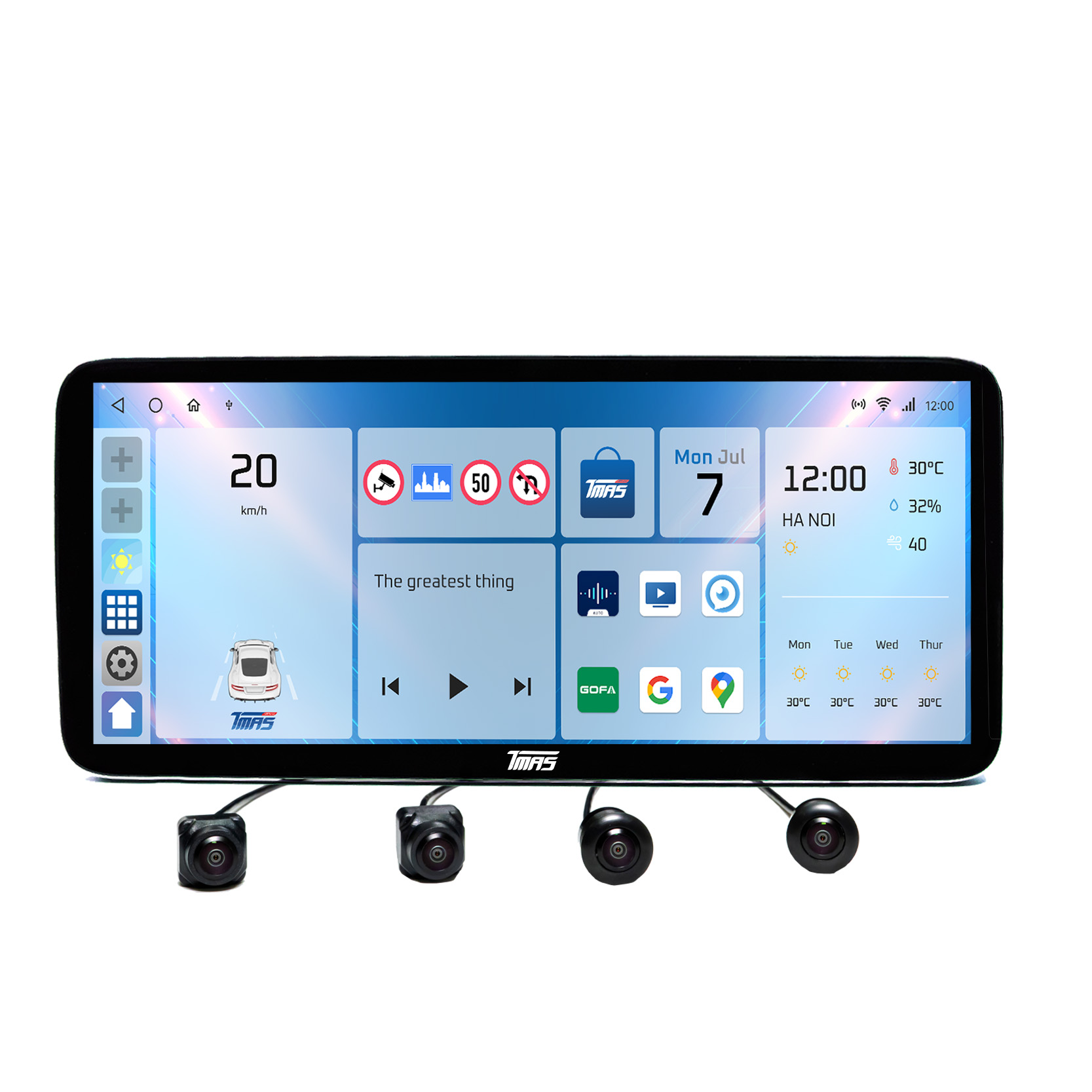 Màn hình liền camera 360 TMAS Safeview T600 LUX