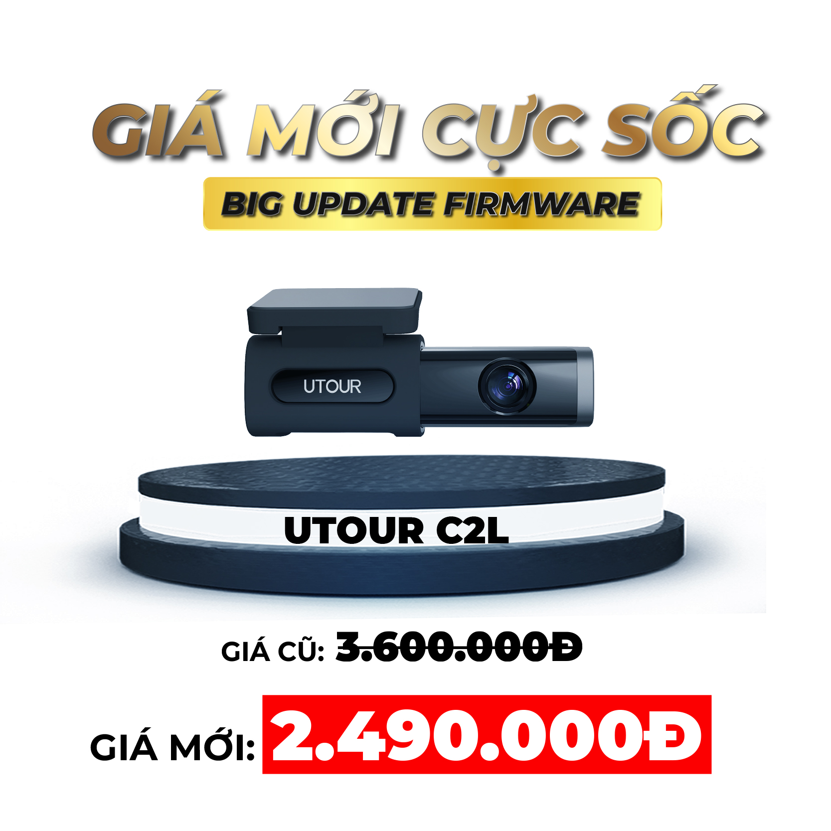 Camera AI ADAS 4K UTOUR C2L
