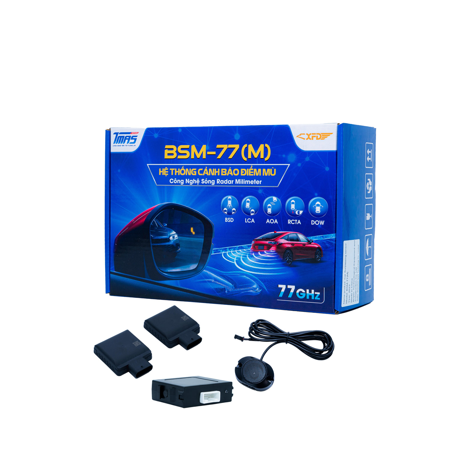 Hệ Thống Cảnh báo Điểm Mù XFD-BSM 77(M)