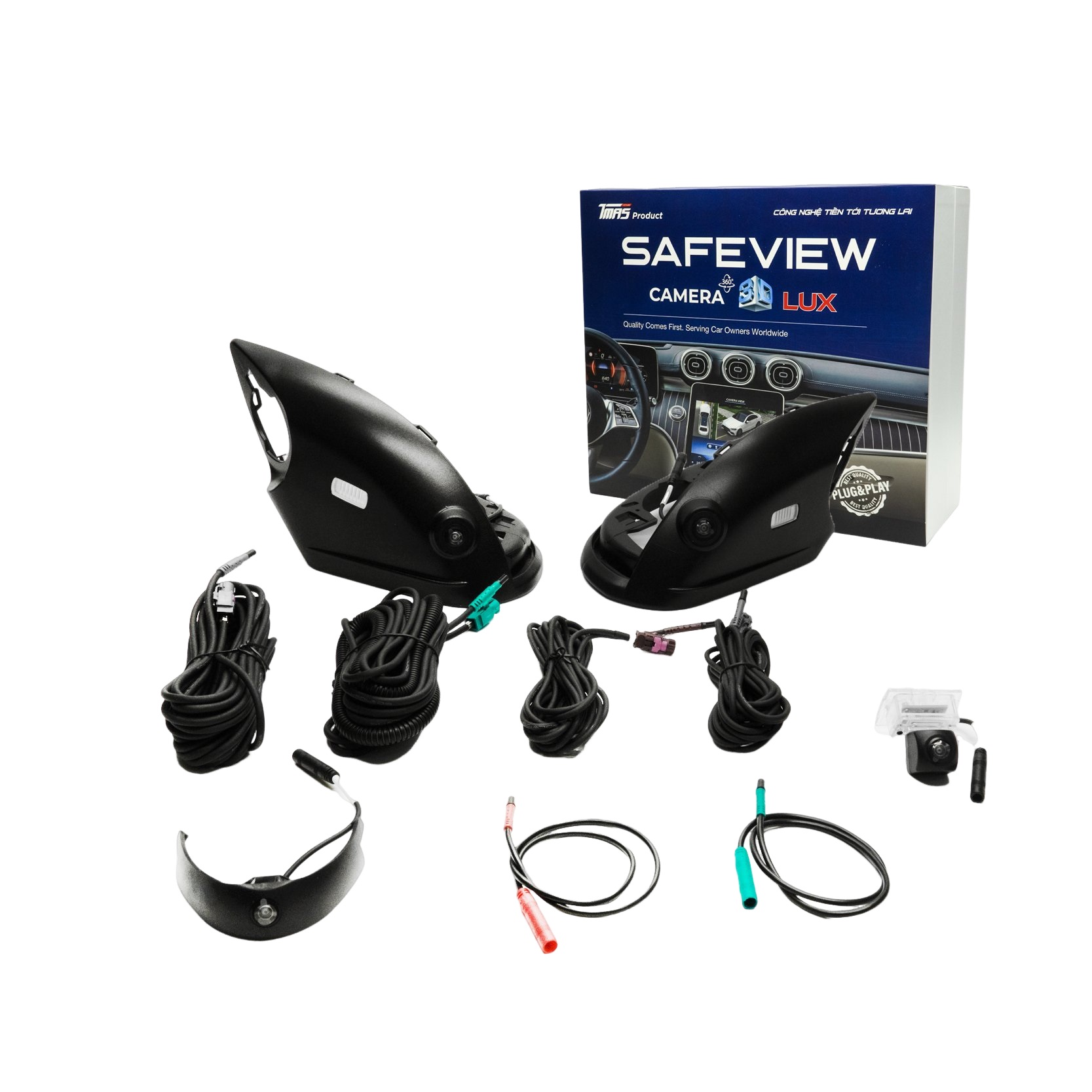 Camera 360 Safeview LUX dành riêng Mercedes - Lexus - BMW - Audi