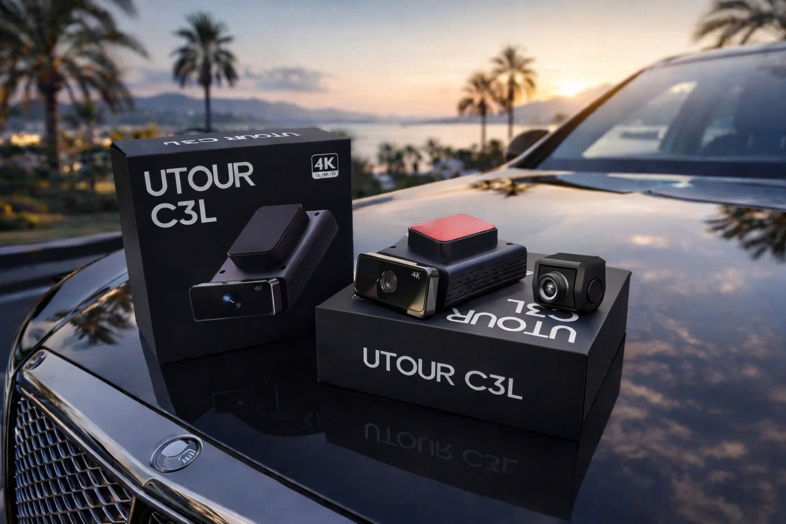 CAMERA HÀNH TRÌNH AI ADAS 4K UTOUR C3L