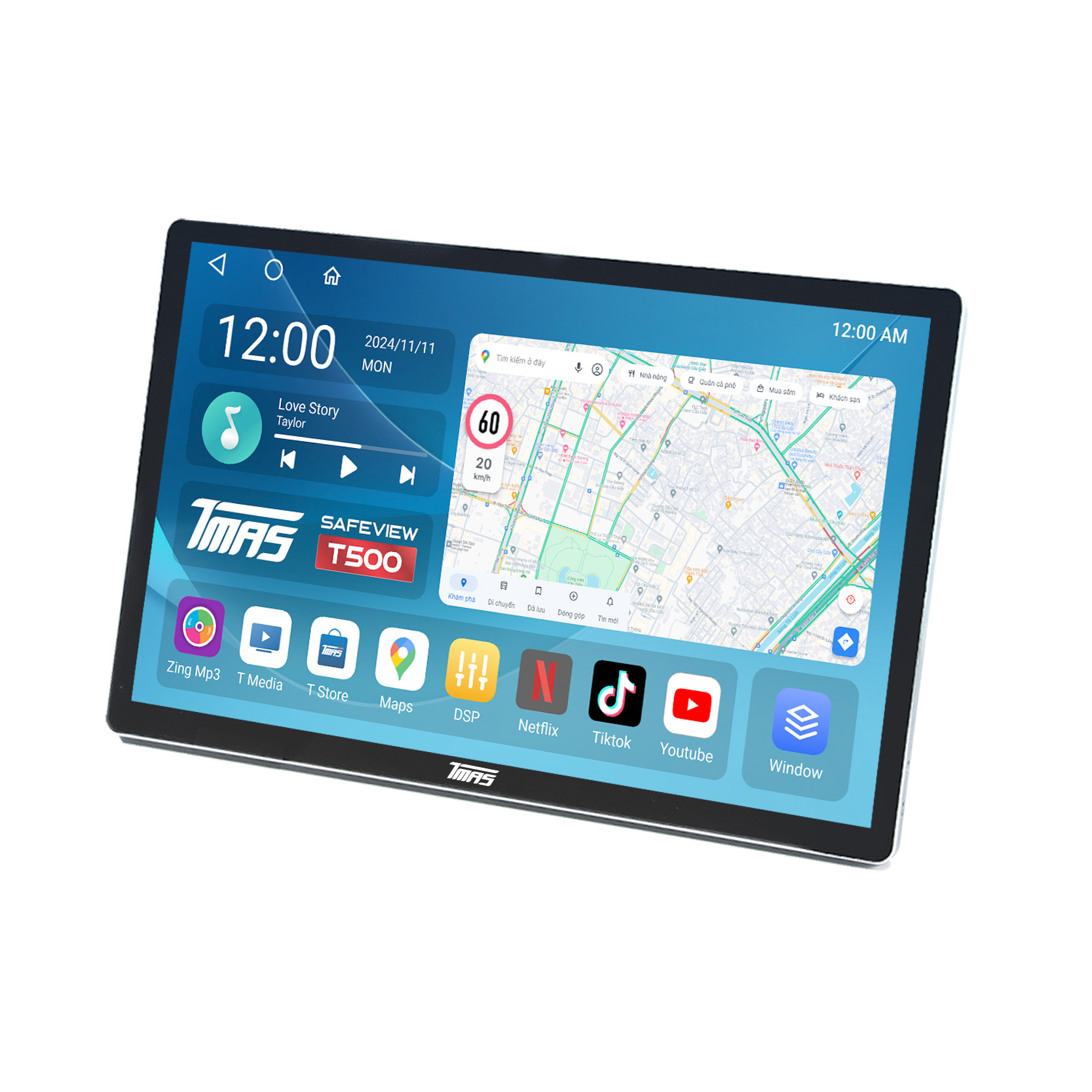 Màn hình Android TMAS Safeview T500 PRO
