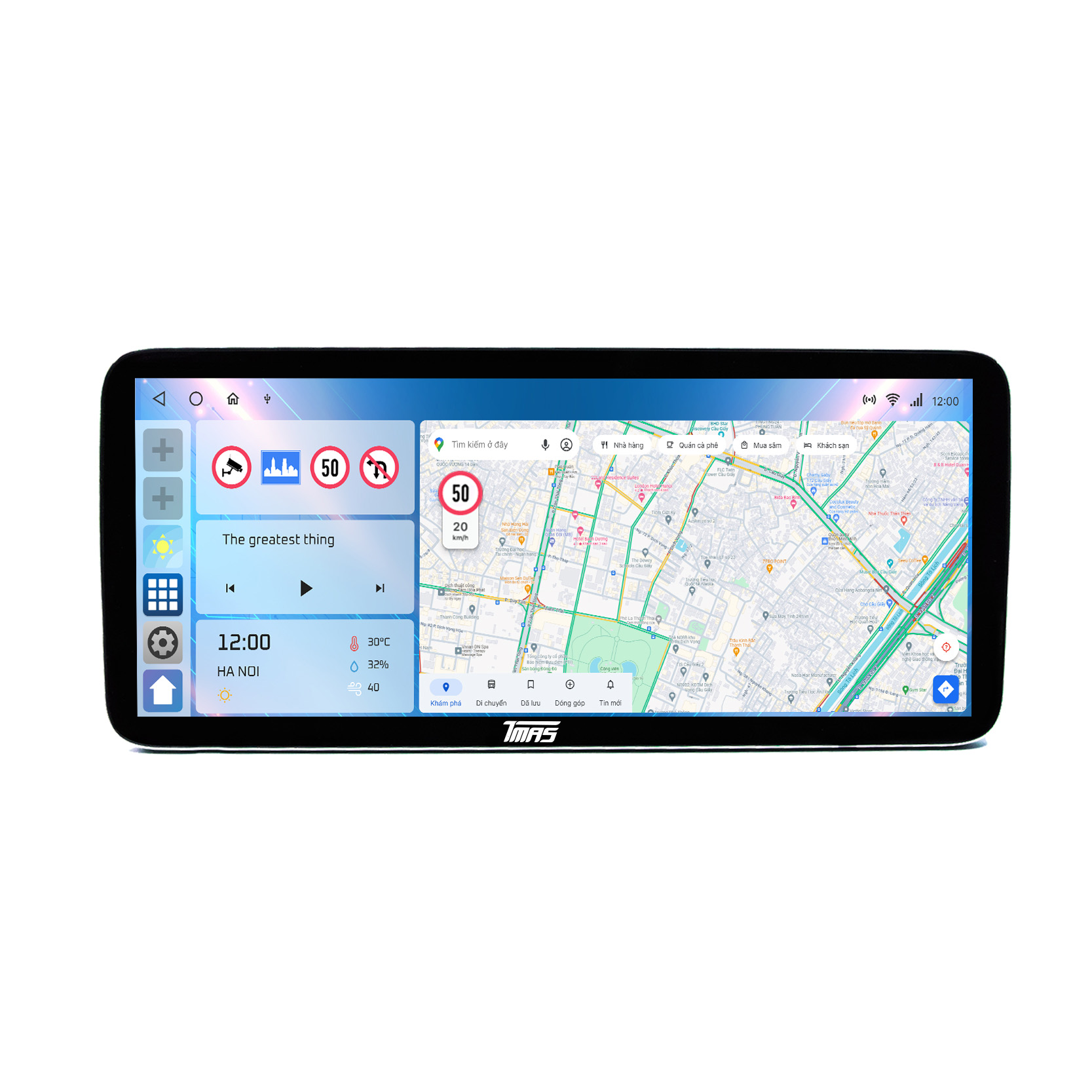 Màn hình Android TMAS Safeview T600 LUX