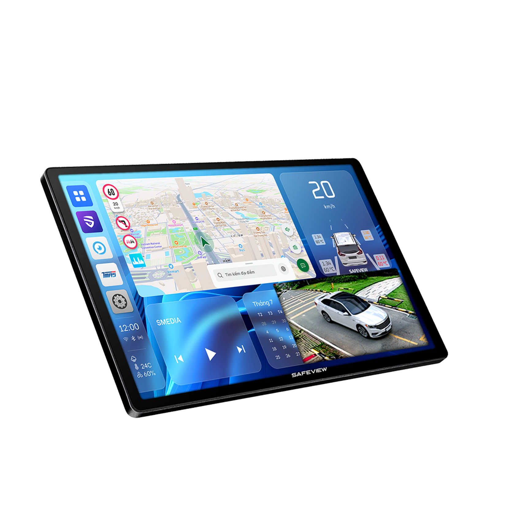 Màn hình liền camera 360 SAFEVIEW LIMITED 13 inch