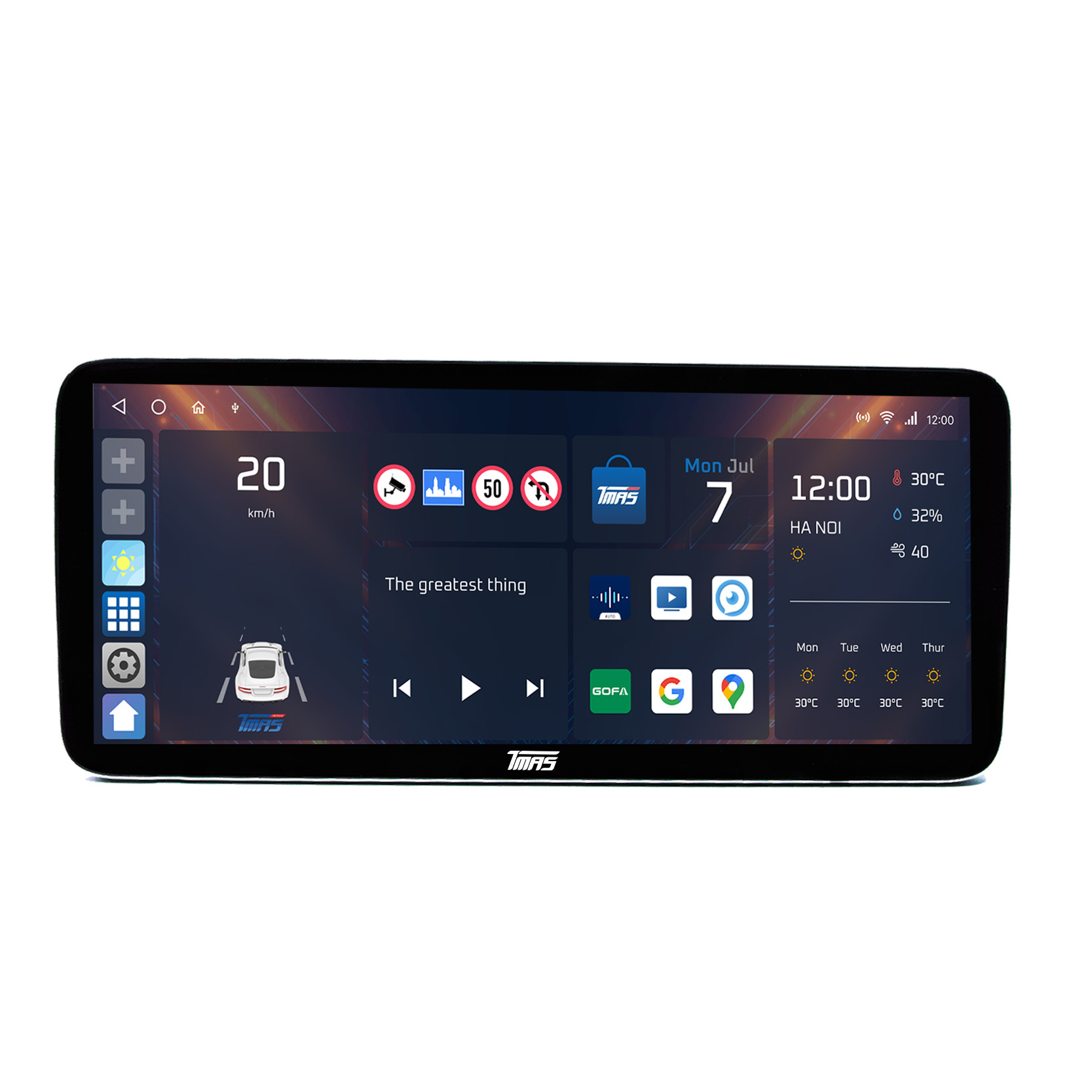 Màn hình Android TMAS Safeview T600 LUX