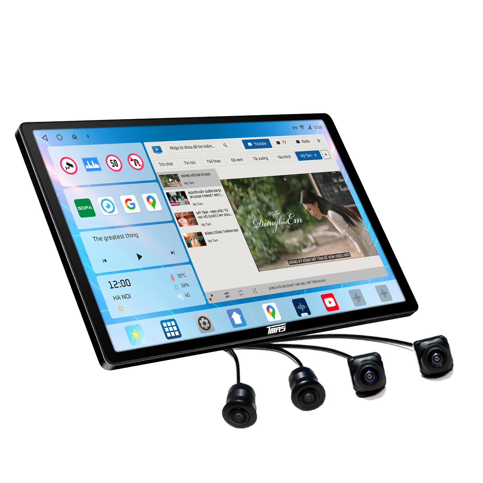Màn hình liền camera 360 TMAS Safeview T600 MAX