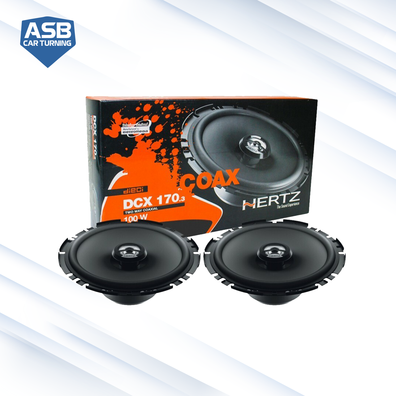 Loa hai cánh way đồng trục Hertz CK 165