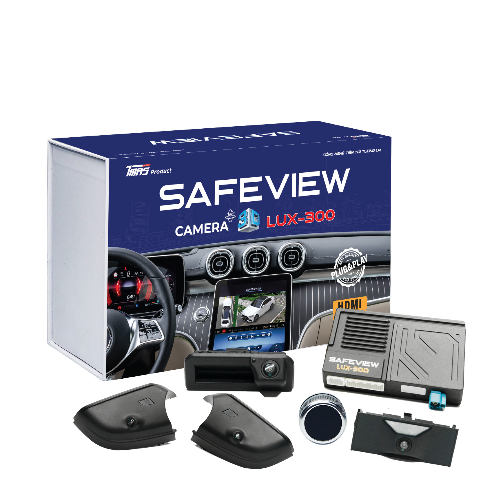 Camera 360 Safeview LUX - 300 Dành riêng FORD (Sync.4)